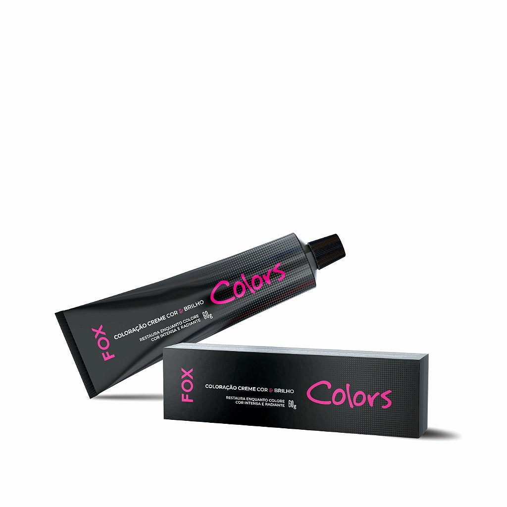 FOX COLORS 6.77 LOURO ESCURO MARROM CHOCOLATE INTENSO