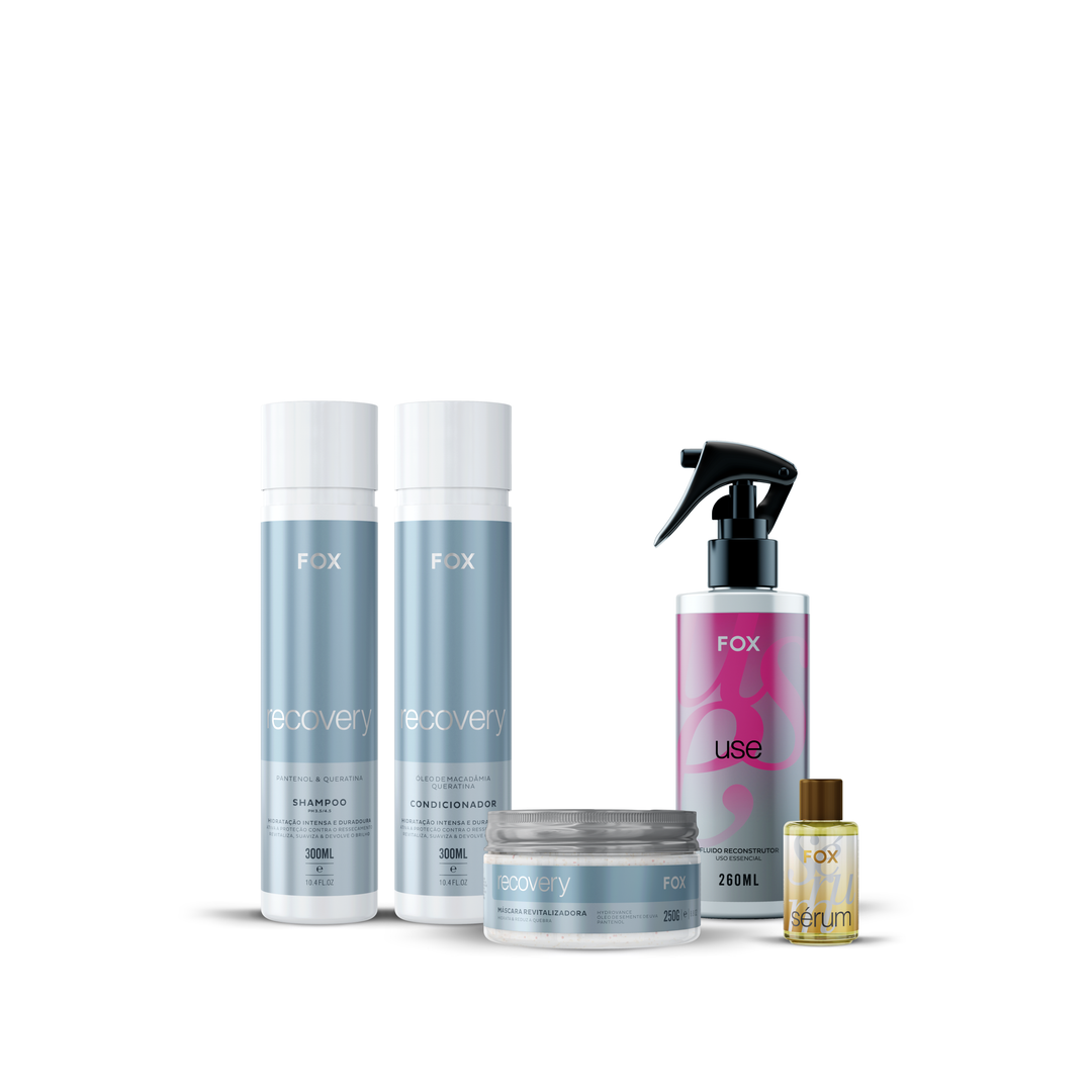 KIT MANUTENÇÃO DIÁRIA RECOVERY + COMBO DE BRINDE