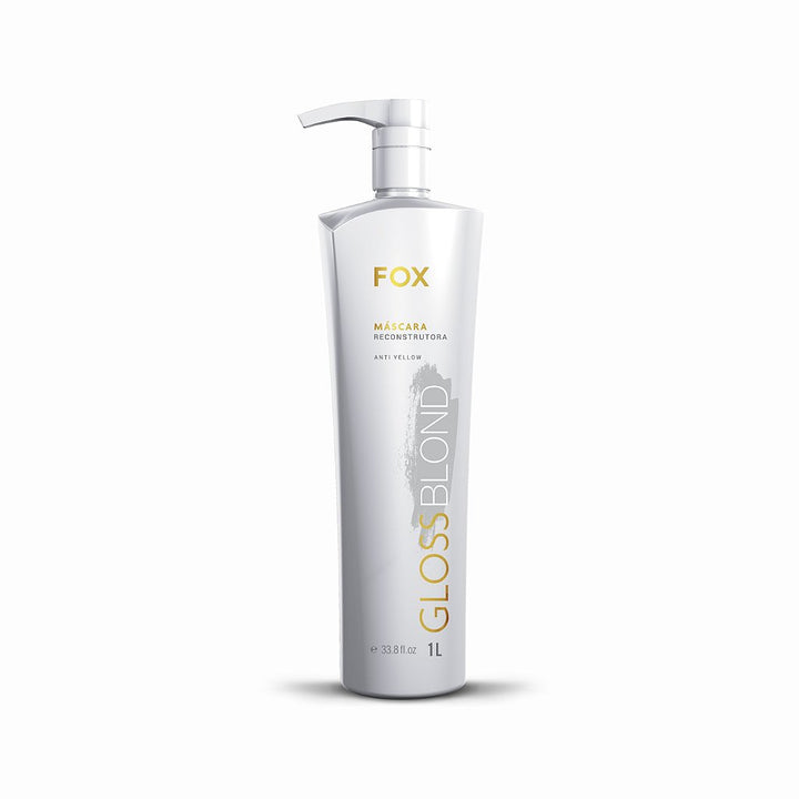 MÁSCARA GLOSS BLOND | Progressiva Matizadora para Loiros Fox Professional 1 L