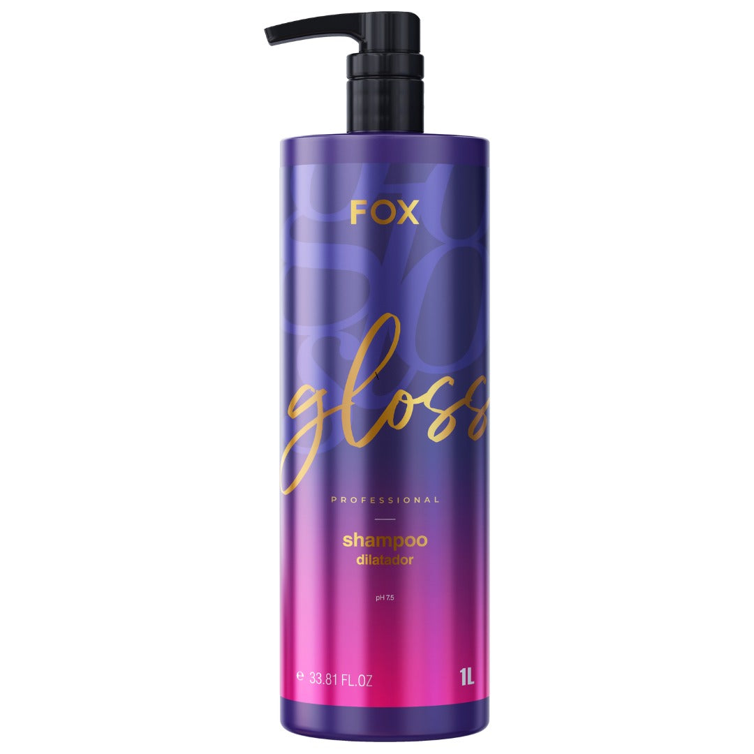 SHAMPOO DILATADOR FOX GLOSS - PASSO 1 DA PROGRESSIVA