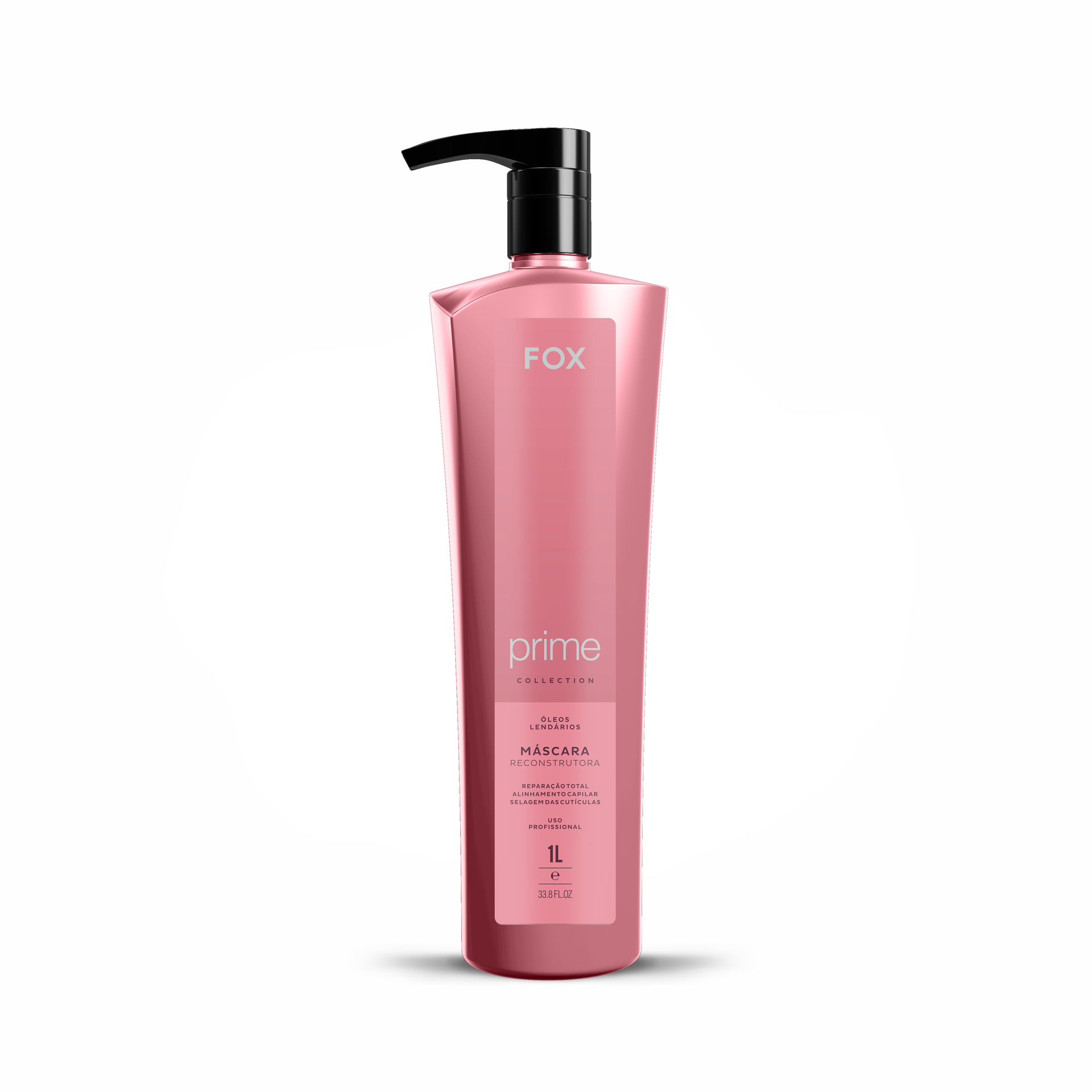 Naris Cosmetics Beauty Pro Poration 本体 Máscara Progressiva Prime Fox | Liso 100%, Sem Ardência com
